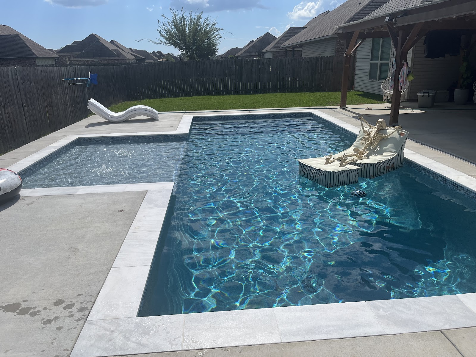 Downtown Baton Rouge Pool Renovation with New Decking